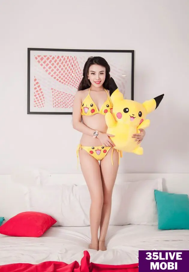 Hotgirl Linh Miu Mặc Bikini Hình 6